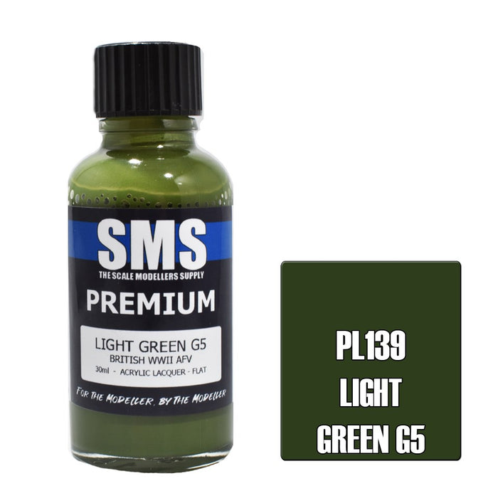 SMS PL139 Premium LIGHT GREEN G5 30ml