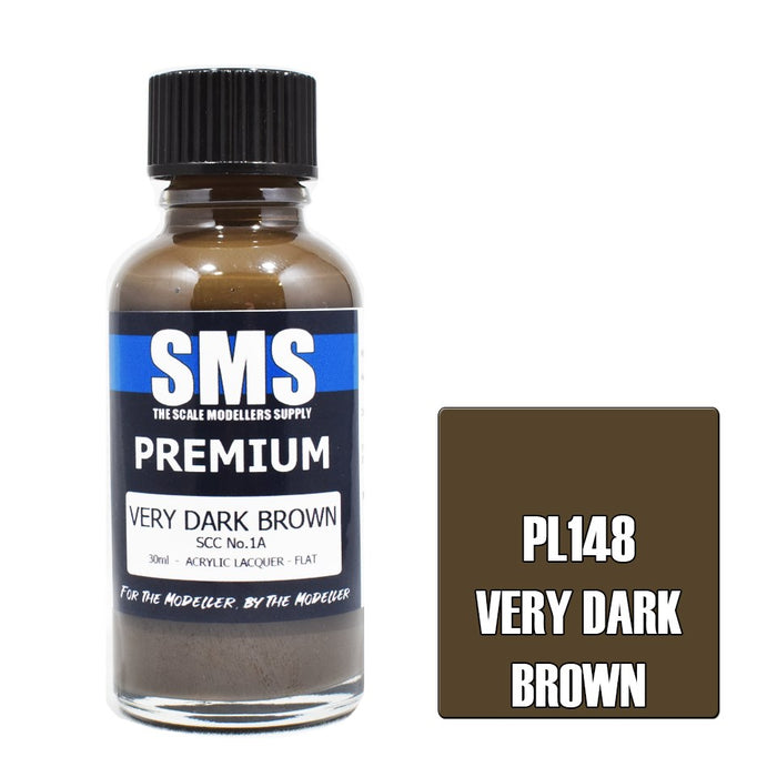 SMS PL148 Premium VERY DARK BROWN SCC No.1A 30ml