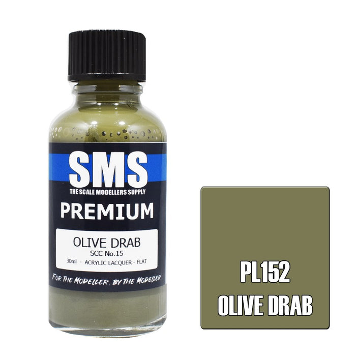 SMS PL152 Premium OLIVE DRAB SCC No.15 30ml