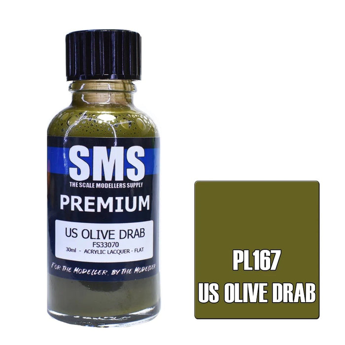 SMS PL167 Premium US OLIVE DRAB (FS33070) 30ml