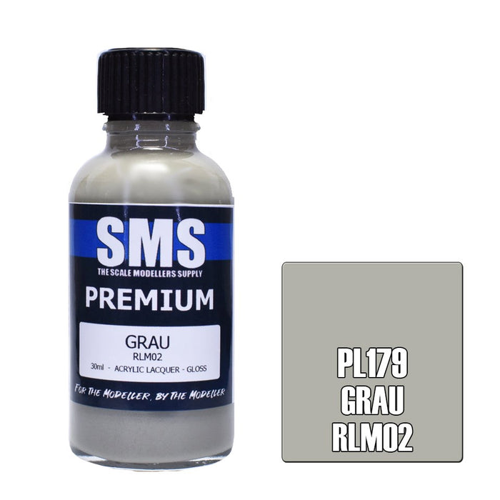 SMS PL179 Premium GRAU (RLM 02) 30ml