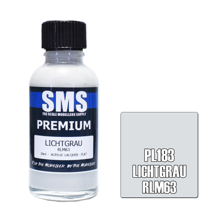SMS PL183 Premium LICHTGRAU (RLM 63) 30ml