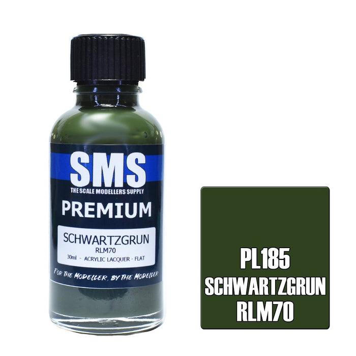 SMS PL185 Premium SCHWARTZGRUN (RLM 70) 30ml