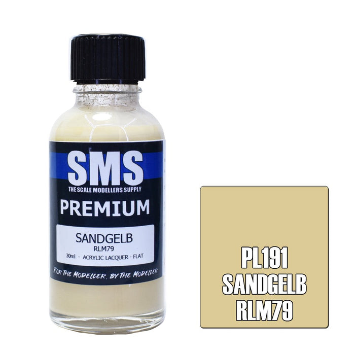 SMS PL191 Premium SANDGELB (RLM 79) 30ml