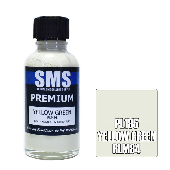 SMS PL195 Premium YELLOW GREEN (RLM 84) 30ml