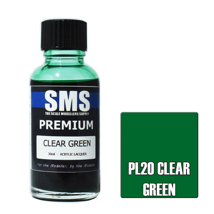 SMS PL20 Premium CLEAR GREEN 30ml