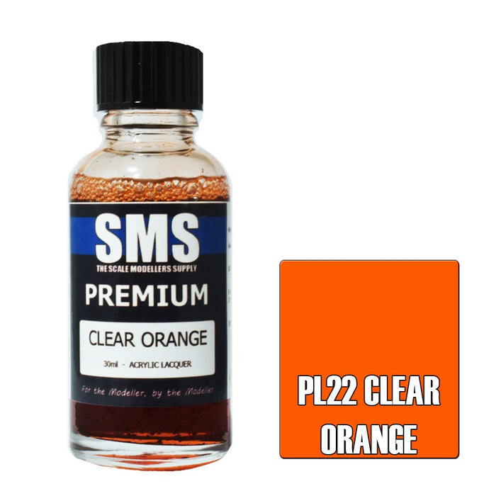 SMS PL22 Premium CLEAR ORANGE 30ml