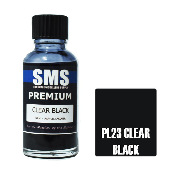 SMS PL23 Premium CLEAR BLACK 30ml