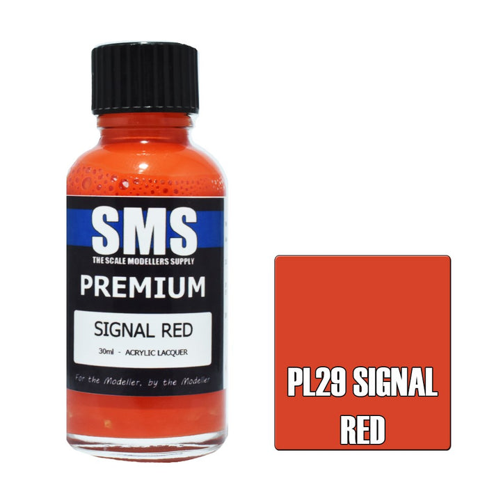 SMS PL29 Premium SIGNAL RED 30ml