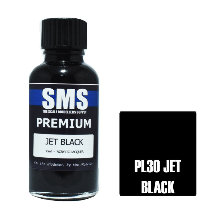 SMS PL30 Premium JET BLACK 30ml