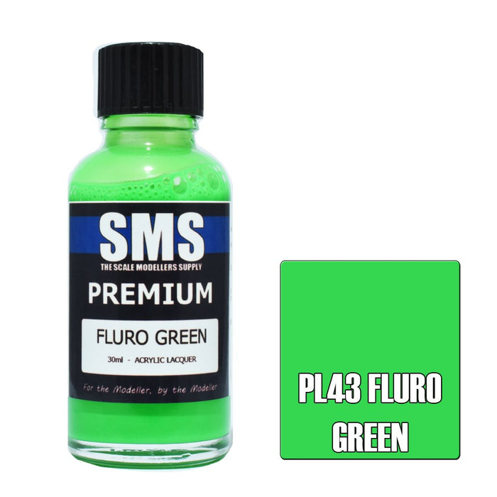SMS PL43 Premium FLURO GREEN 30ml