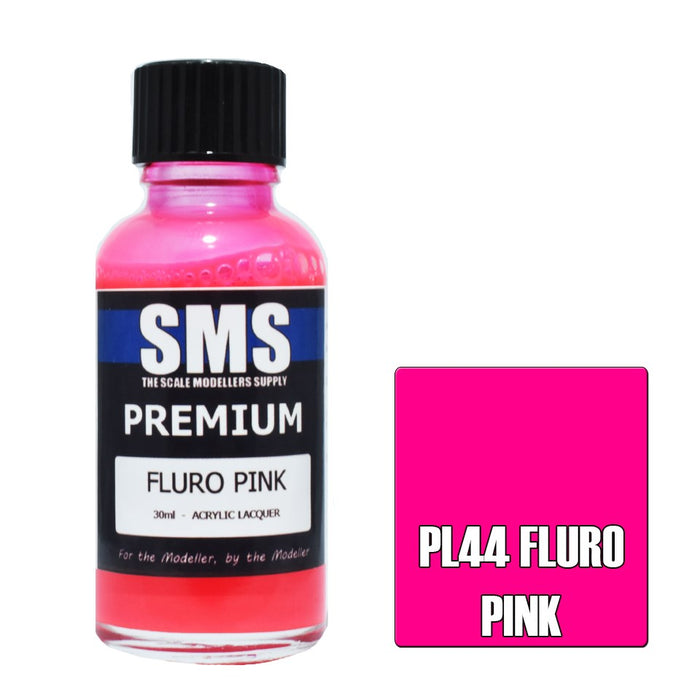 SMS PL44 Premium FLURO PINK 30ml