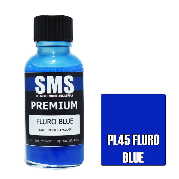 SMS PL45 Premium FLURO BLUE 30ml