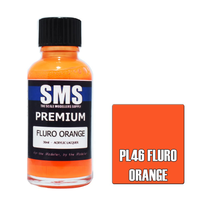 SMS PL46 Premium FLURO ORANGE 30ml