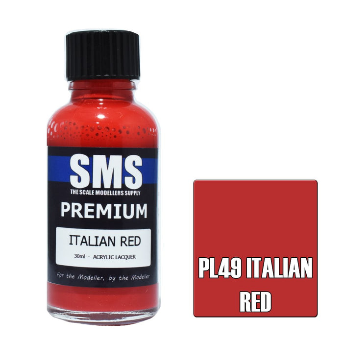 SMS PL49 Premium ITALIAN RED (RAL 3002) 30ml