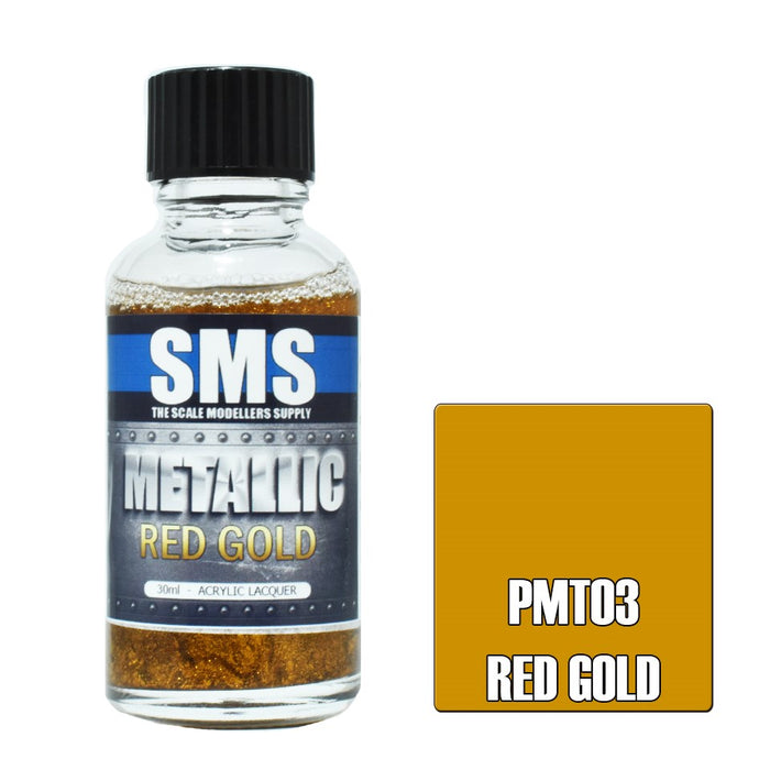 SMS PMT03 Metallic RED GOLD 30ml