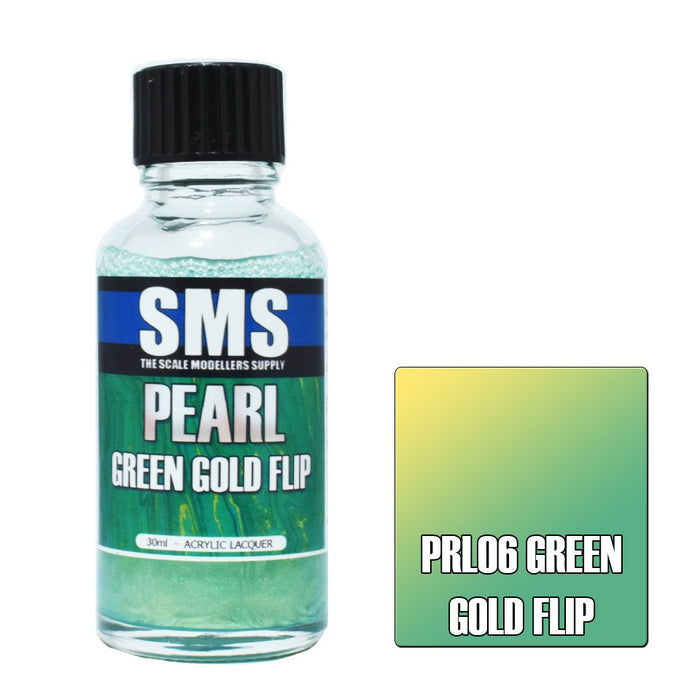 SMS PRL06 Pearl GREEN GOLD FLIP 30ml