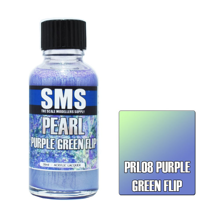 SMS PRL08 Pearl PURPLE GREEN FLIP 30ml