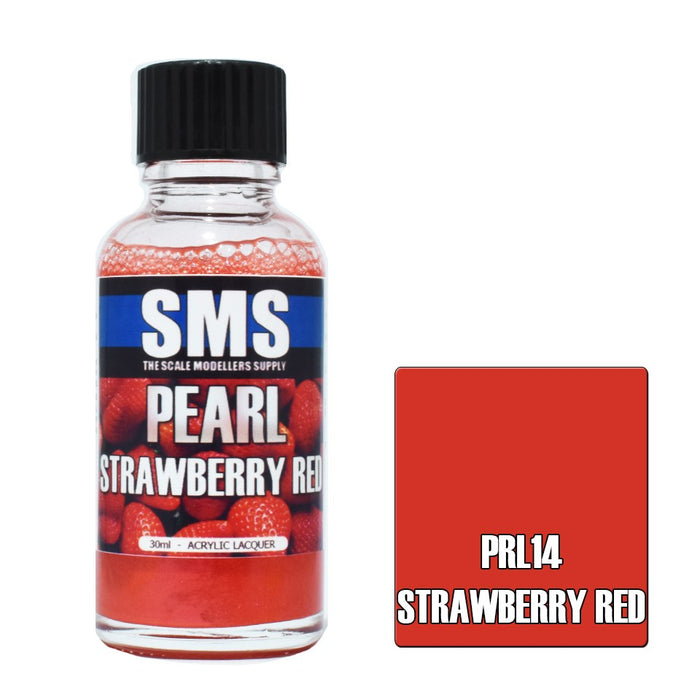 SMS PRL14 Pearl STRAWBERRY RED 30ml