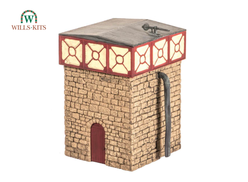 Wills SS34 OO Scenic Series Kit Water Tower & Stone Base