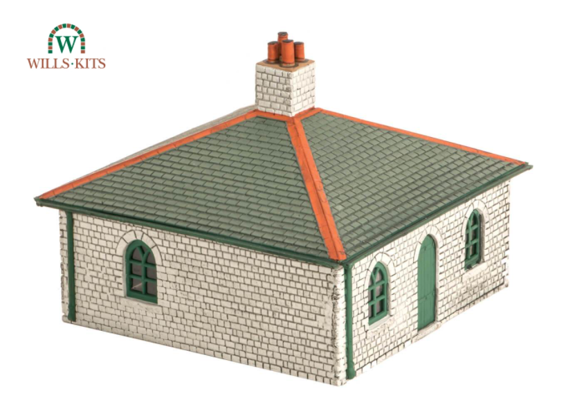 Wills SS39 OO Scenic Series Kit Crossing Keeper's Cottage