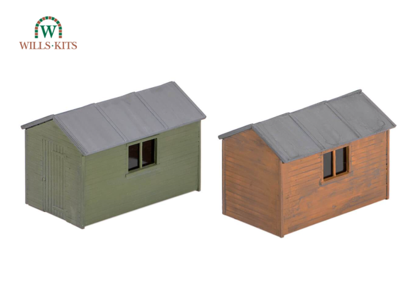Wills SS58 OO Scenic Series Kit Garden Sheds