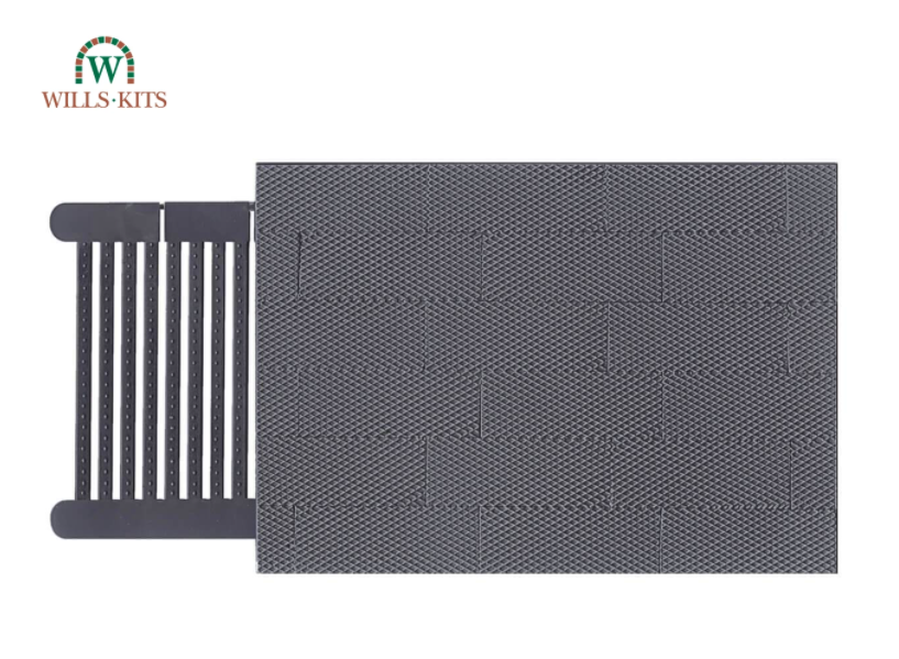 Wills SSMP222 OO Materials Pack Chequer Plate