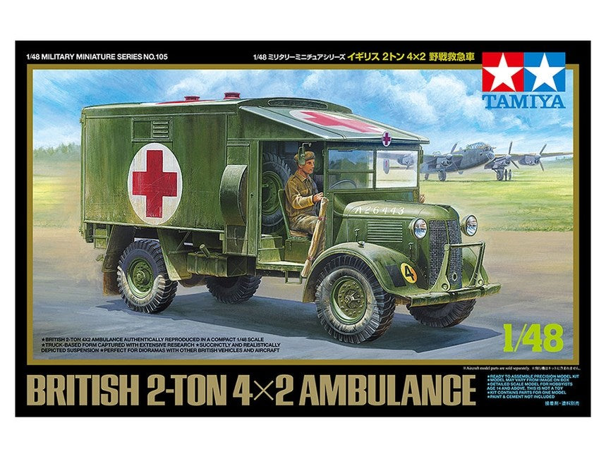 Tamiya 32605 1:48 British Ambulance 2T 4X2