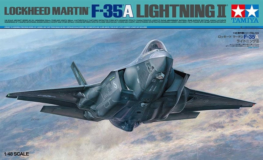 Tamiya 61124 1:48 Lockheed F-35A Lightning II