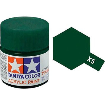 Tamiya X5 Green Acrylic Paint - 10ml