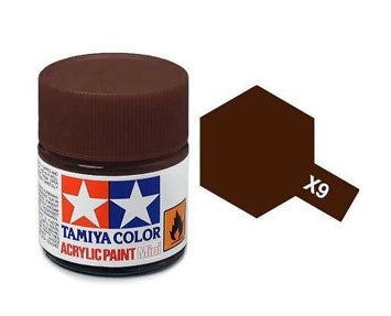 Tamiya X9 Brown Acrylic Paint - 10ml