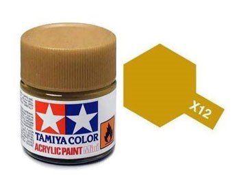 Tamiya X12 Gold Leaf Acrylic Paint - 10ml