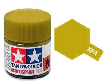 Tamiya XF4 Yellow Green Acrylic Paint - 10ml