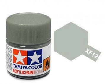 Tamiya XF12 J.N. Grey Acrylic Paint - 10ml