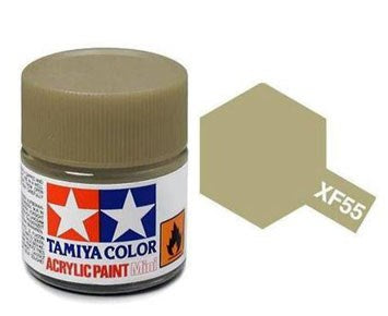 Tamiya XF55 Deck Tan Acrylic Paint - 10ml