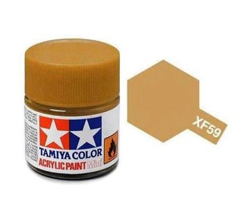 Tamiya XF59 Desert Yellow Acrylic Paint - 10ml