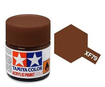 Tamiya XF79 Linoleum Deck Brown Acrylic Paint - 10ml