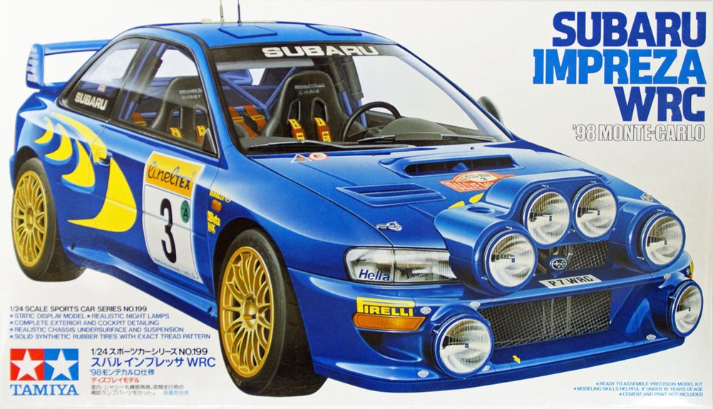 Tamiya 24199 1:24 Subaru Impreza WRC