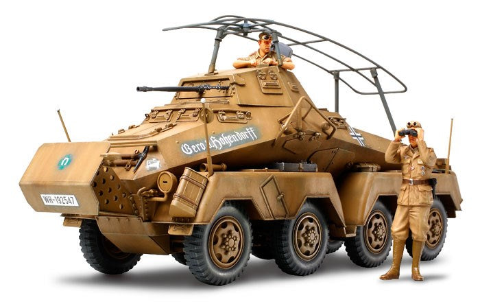 Tamiya 35297 1:35 German 8-Wheeled Heavy Armored Car Sd.Kfz.232 "Africa-Corps"