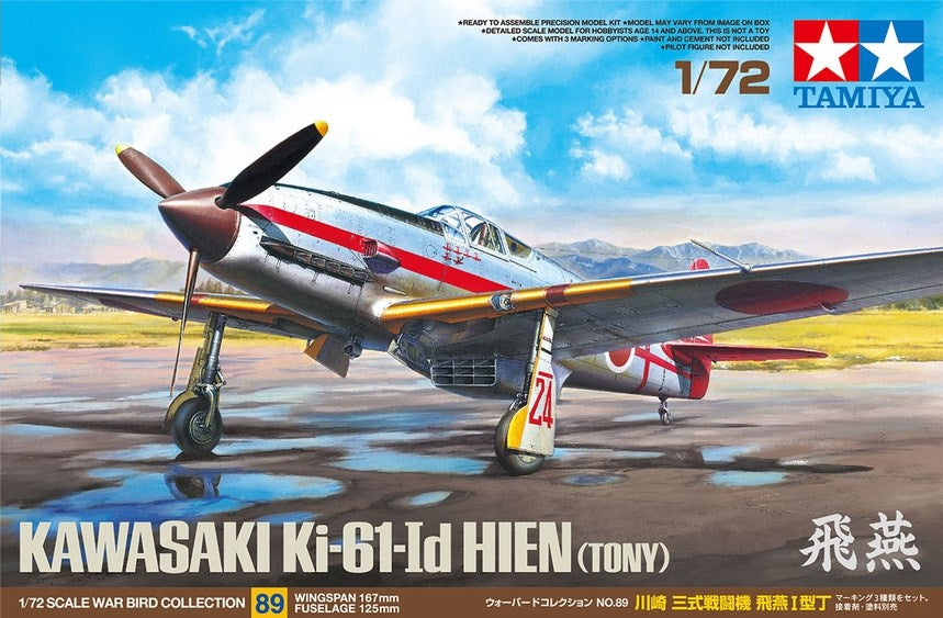 Tamiya 60789 1:72 Kawasaki Ki-61-Id Hien