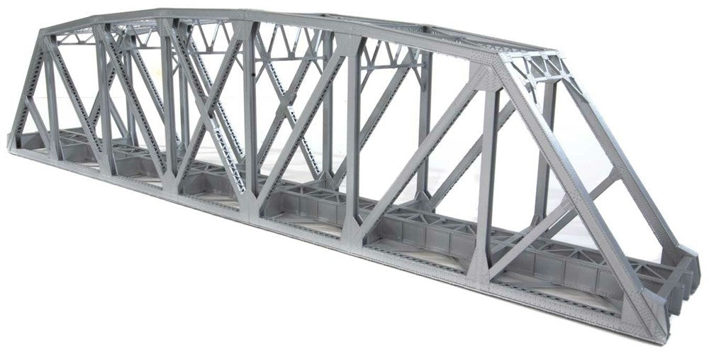 Walthers Cornerstone 933-4521 HO Arched Pratt Truss Railroad Bridge Kit - Single-Track