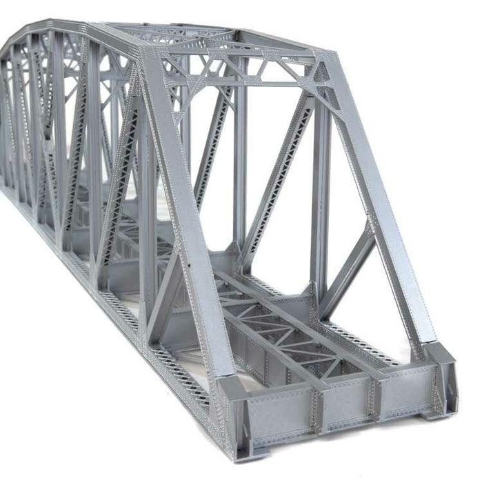 Walthers Cornerstone 933-4521 HO Arched Pratt Truss Railroad Bridge Kit - Single-Track