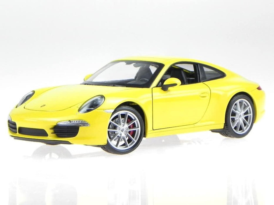 Welly 24040Y 1:24 Porsche 911 Carrera S (991) - Yellow