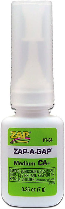 Zap PT-04 ZAP-A-GAP Medium CA+ 7g Bottle
