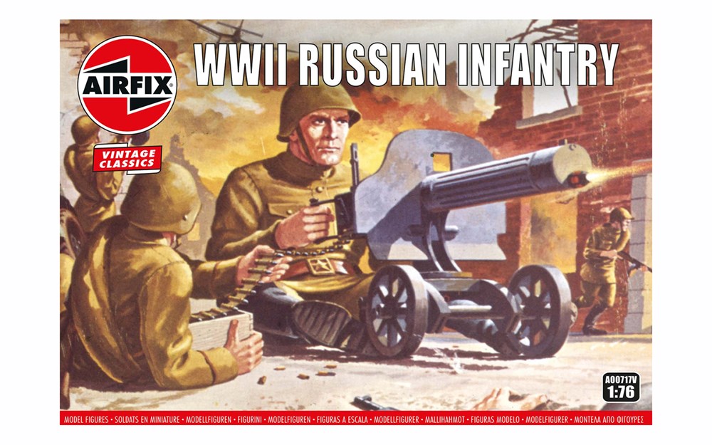 Airfix A00717V 1:76 Russian Infantry - Vintage Classics