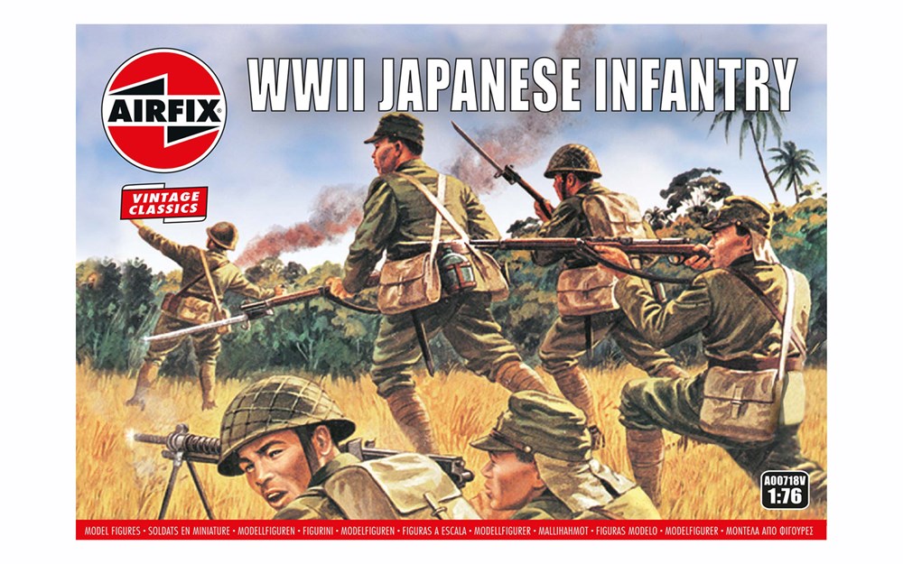 Airfix A00718V 1:76 Japanese Infantry - Vintage Classics