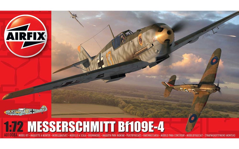 Airfix A01008A 1:72 Messerschmitt Bf109E-4
