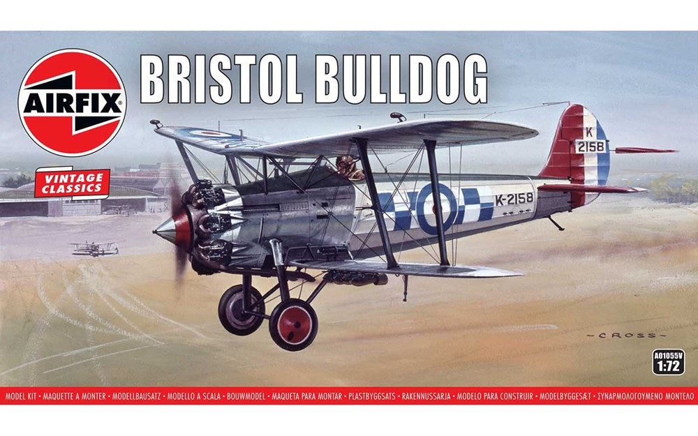Airfix A01055V 1:72 Bristol Bulldog - Vintage Classics