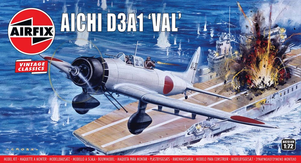 Airfix A02014V 1:72 Aichi D3A1 'Val' - Vintage Classics