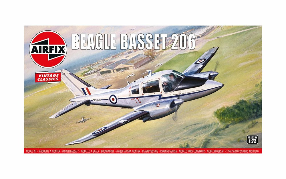 Airfix A02025V 1:72 Beagle Basset 206 - Vintage Classics